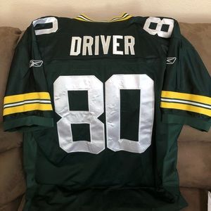 Donald Driver Jersey Packers Reebok Size 54.